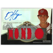 Bryce Harper 2012 Topps Triple Threads Rookie Autograph Card #TTAR-270 15/18