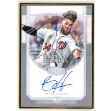 Bryce Harper 2017 Topps Certified Gold Framed Autograph Card #TCA-BH 03/15
