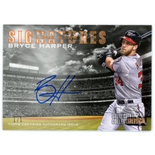 Bryce Harper 2016 Topps Stadium Club Lone Star Signatures Auto Card #LSS-BH 1/1