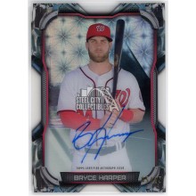 Bryce Harper 2018 Topps High Tek PortraiTEK Autograph Card #PT-BH 05/25