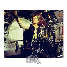 Harrison Ford Autographed Star Wars Han Solo 16x20 Photo - Fanatics (Millennium Falcon)