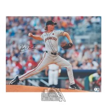 Hayden Birdsong Autographed San Francisco Giants 16x20 Baseball Photo - BAS