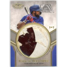 Teoscar Hernandez 2021 Topps Tier One Game-Used Bat Knob Card #BKR-THE 1/1