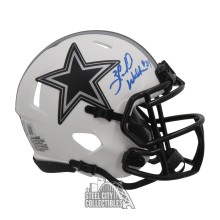 Herschel Walker Autographed Dallas Lunar Eclipse Mini Football Helmet - BAS