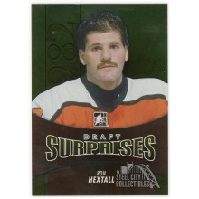 Ron Hextall 2013 In The Game Draft Prospects Draft Surprises Gold Card #175 /10