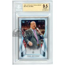 Paul Heyman 2020 Topps Transcendent Card #33 /50 BGS 9.5