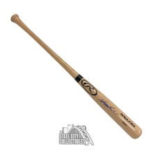 Hideki Matsui Autographed Rawlings Blonde Baseball Bat - BAS