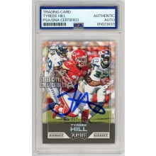 Tyreek Hill 2016 Panini Playoff Autograph Rookie Card #283 /199 PSA/DNA
