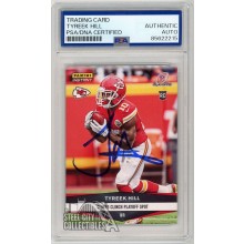 Tyreek Hill 2016 Panini Instant Autograph Rookie Card #566 /115 PSA/DNA