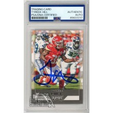 Tyreek Hill 2016 Panini Playoff Autograph Rookie Card #283 PSA/DNA