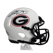 Hines Ward Autographed Georgia Lunar Eclipse Mini Football Helmet - BAS