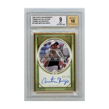 Martina Hingis 2020 Topps Transcendent Tennis Autograph Card 21/25 BGS 9 Auto 10