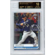 Keston Hiura 2019 Topps Chrome Update Rookie Card #38 BGS 10 Black Label