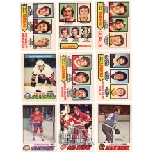 1977-78 O-Pee-Chee Hockey Assorted 219 Card Lot W/ Duplicates
