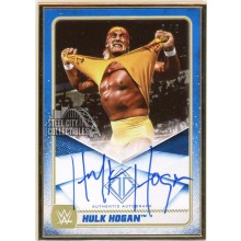 Hulk Hogan 2020 Topps Transcendent WWE Blue Autograph Card #A-HH 5/5