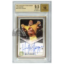 Hulk Hogan 2020 Topps Transcendent WWE Autograph Card #A-HH 10/25 BGS 9.5 AUTO 10