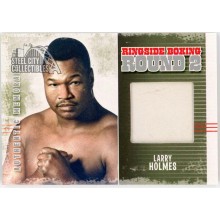 Larry Holmes 2011 ITG Ringside Boxing Silver Trunks Card #AM-50 (White)