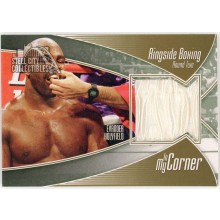 Evander Holyfield 2011 ITG Ringside Boxing In My Corner Gold Trunks Card #IMC-05 /10