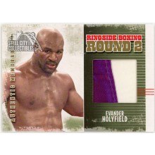 Evander Holyfield 2011 ITG Ringside Boxing Gold Trunks Card #AM-35 /10