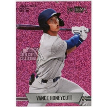 Vance Honeycutt 2024 Upper Deck Skybox Metal Universe Fresh Foundation PMG Pink FX Card #FF-2 57/75