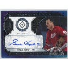Gordie Howe 2019-20 Upper Deck Black Diamond Gemography Auto Card #G-GH 21/25