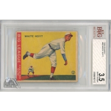 Waite Hoyt 1933 Goudey Baseball Card #60 BVG 3.5 Very Good+
