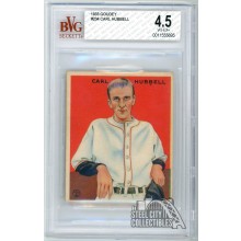 Carl Hubbell 1933 Goudey Card #234 BVG 4.5 VG-EX+