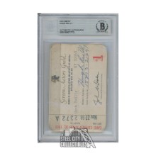 Hugh Reilly Autographed Screen Actor Guild Membership Card - BAS