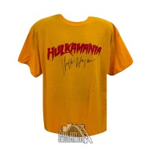 Hulk Hogan Autographed Hulkmania T-Shirt - JSA