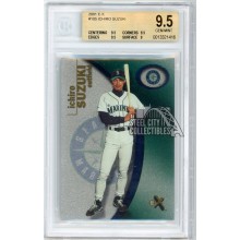 Ichiro 2001 Fleer E-X Rookie Card #105 205/1999 BGS 9.5