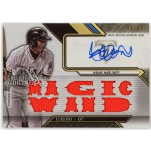 Ichiro 2016 Topps Triple Threads Jersey Autograph Card #TTAR-ICH1 1/18