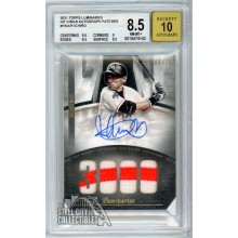 Ichiro 2021 Topps Luminaries Hit Kings Patch Autograph Card #HKAP-I 6/15 BGS 8.5