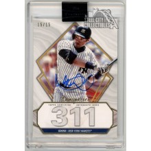 Ichiro 2022 Topps Luminaries Hit Kings Autograph Card #HK-IS 15/15