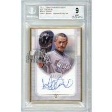 Ichiro 2017 Topps Transcendent Autograph Card #TCA-I 11/25 BGS 9