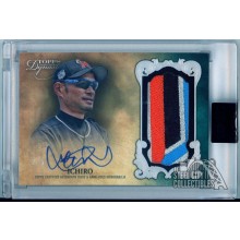 Ichiro 2021 Topps Dynasty Dynastic Deed Patch Autograph Card #DAP-I1 2/5