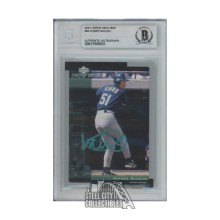 Ichiro Suzuki 2001 Upper Deck MVP Rookie Autograph Card #60 BAS