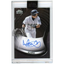 Ichiro 2022 Topps Chrome Black Auto #CBA-I