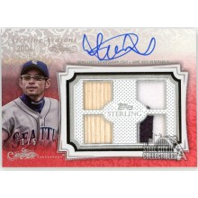 Ichiro 2020 Topps Sterling Seasons Red Patch Autograph Card #SSAR-IC 1/5