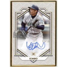 Ichiro 2022 Topps Definitive Framed Autograph Card #DCFA-ICH 11/15