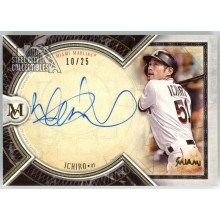 Ichiro 2018 Topps Museum Archival Autograph Card #AA-I 10/25