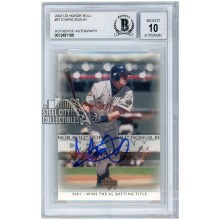 Ichiro Suzuki 2002 Upper Deck Honor Roll Autograph Card #97 BAS 10