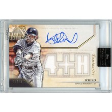 Ichiro 2020 Topps Luminaries Hit Kings Jersey Autograph Card #HKAR-I 15/15