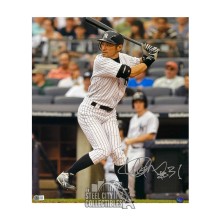 Ichiro Suzuki Autographed New York Yankees 16x20 Baseball Photo - BAS (Stance)