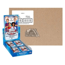 2025-26 Topps Chrome UEFA Women's Champions League Soccer Hobby 12-Box Case