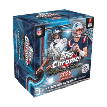 2025 Topps Chrome Football Sapphire Edition Box