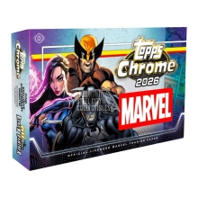 2026 Topps Chrome Marvel Comics Hobby Box