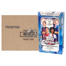 2025-26 Topps Chrome UEFA Women's Champions League Soccer Hobby 12-Box Case