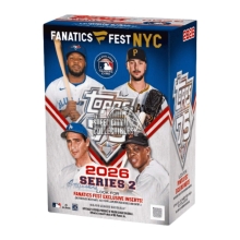 2026 Topps Series 2 Baseball Fanatics Fest NYC Edition Blaster Box (Fanatics Fest Refractors)
