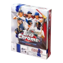 2026 Topps Chrome Baseball Logofractor Edition Box