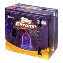 2026 Topps Disney Chrome Sapphire Edition Box